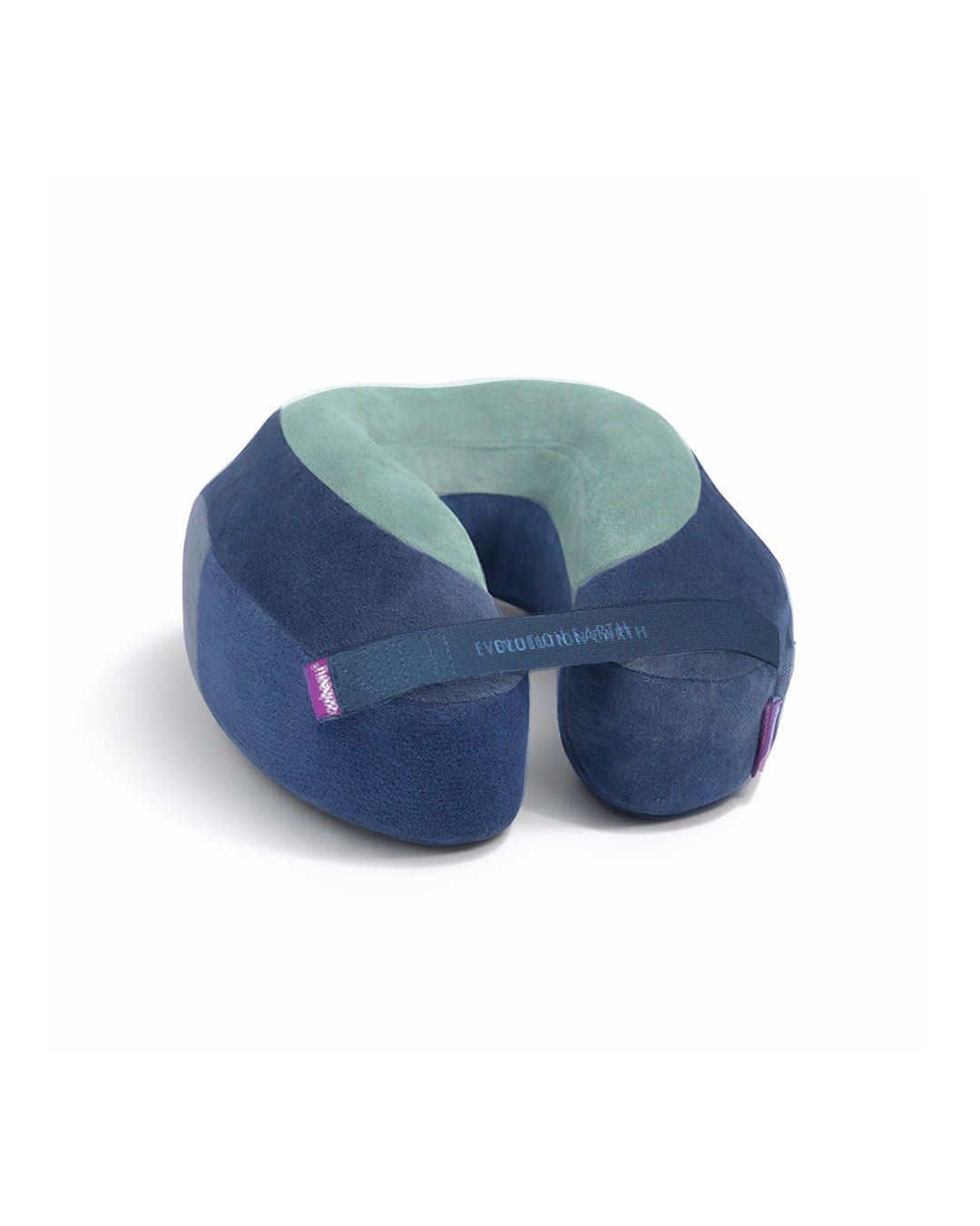 Evolution Earth Neck Pillow - Water (Light blue/darker blue)