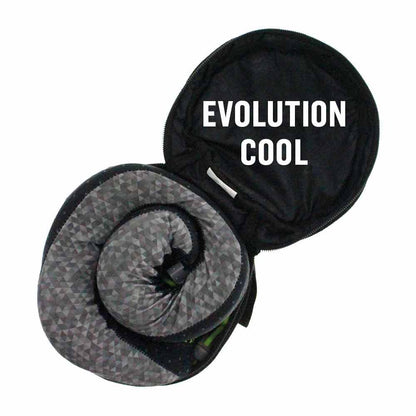 Evolution Travel Pillow Bag with Evolution Cool pillow stored inside