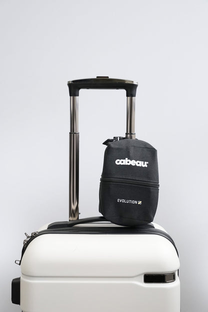 Evolution X Travel Bag - adjustable clasp clips onto luggage