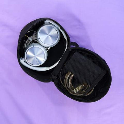 Evolution Travel Pillow Bag with personal belongings stored inside